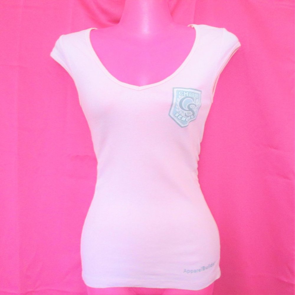 vh1 rock of love charm school shirt size small xs